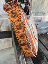Sunflower Saddle Cloth Bag