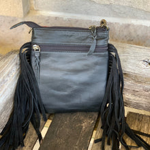 Wool with Basket Weave Cross Body Bag