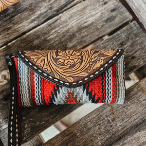 Woolen Saddle blanket Wristlet