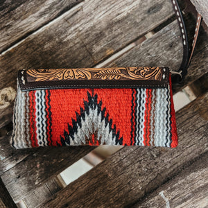 Woolen Saddle blanket Wristlet