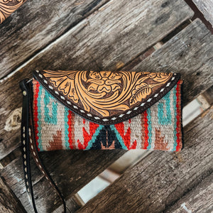 Woolen Saddle blanket Wristlet