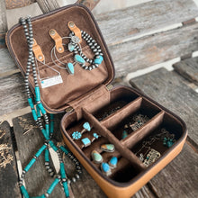 Tooled & Hide Jewellery Box