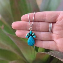 Pineapple Turquoise Necklace