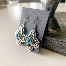 Navajo Zia Earrings