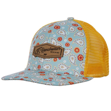 STS Ranch Turquoise Paisley Patch Hat